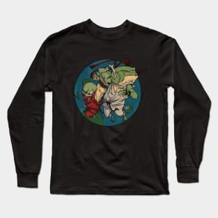 Frog Fight Long Sleeve T-Shirt